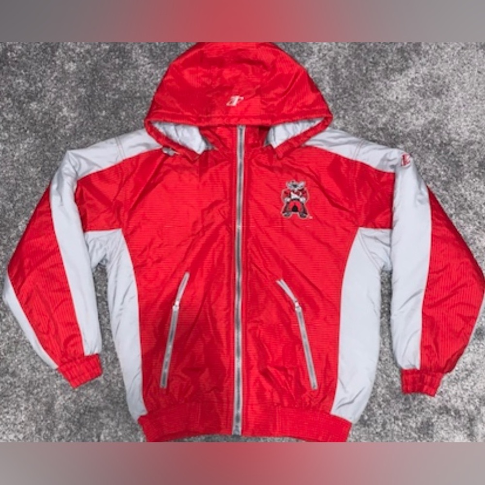 Vintage 90’s Logo Athletic UNLV Runnin’ Rebels Jacket NCAA LAS VEGAS VNTG